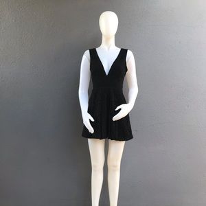 Free People Black Lace Dress Size XSmall